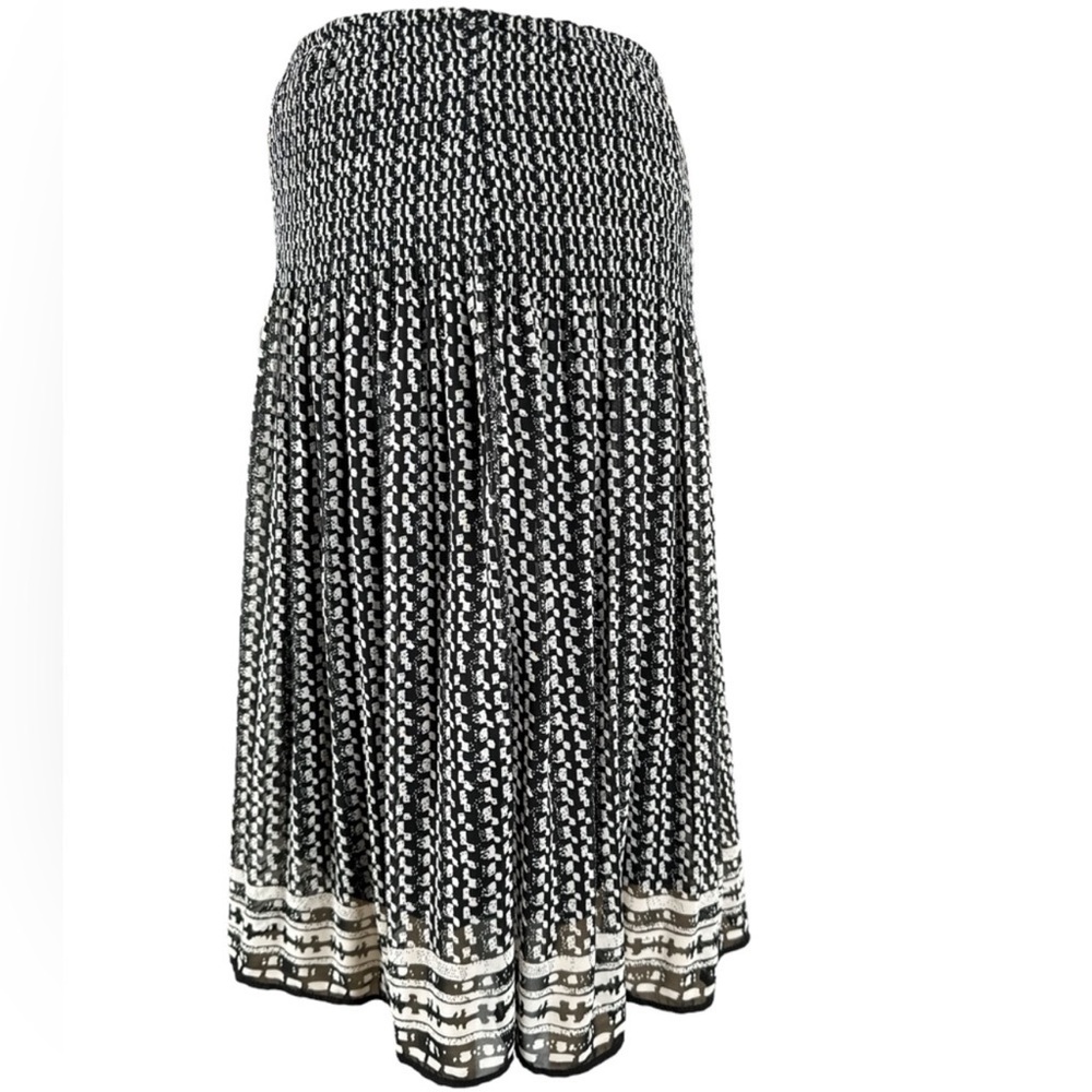 MAX STUDIO Black & White Skirt, Size M. - Picture 4 of 11